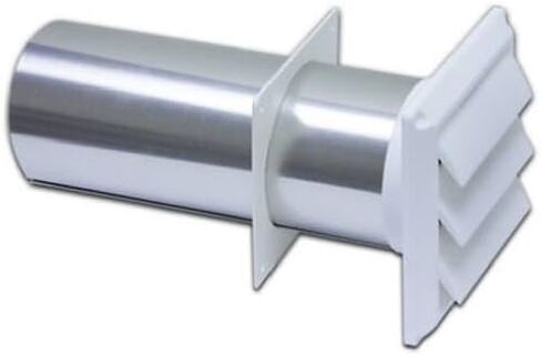 فتحة تهوية بلاستيكية بيضاء 267WS مع ذيل الأنبوب من لامبرو، 4 بوصة in Kuwait