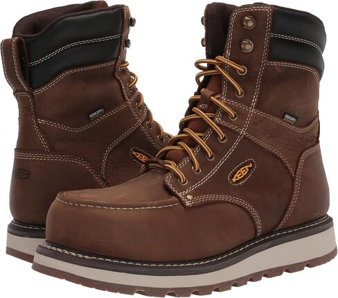 KEEN Utility Men's Cincinnati 8" Waterproof Composite Toe Wedge Work Boots in Saudi Arabia