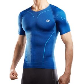 LP SUPPORT ARM2301Z Men's AIR Compression Short Workout Fitness Top Base Layer in Saudi Arabia