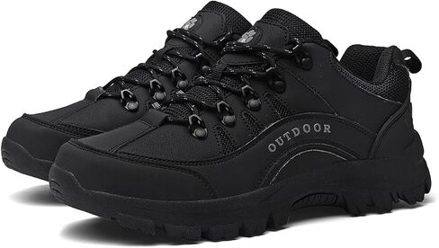 YOJANEO أحذية رجالي للمشي لمسافات طويلة منخفضة القطع غير قابلة للانزلاق أحذية متينة أحذية مشي غير رسمية للتدريب في الهواء الطلق والرحلات والتسلق والعمل in Kuwait