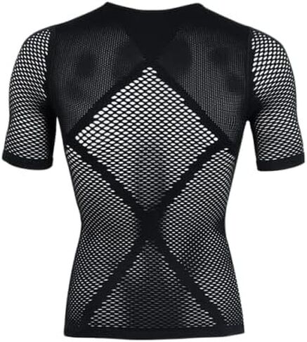 LE COL Unisex Pro Mesh Short Sleeve Base Layer | Breathable Cycling Undershirt | Light, Quick Dry, Snug Fit | XS - XXL in Kuwait