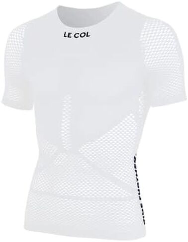 LE COL Unisex Pro Mesh Short Sleeve Base Layer | Breathable Cycling Undershirt | Light, Quick Dry, Snug Fit | XS - XXL in Saudi Arabia