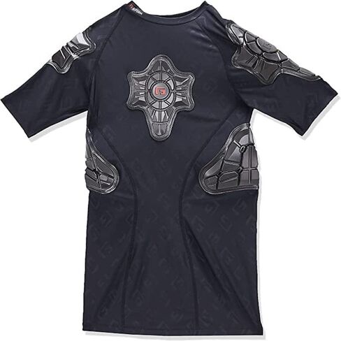 G-Form Pro-X Padded Compression Shirt, Black Logo, Adult in Saudi Arabia