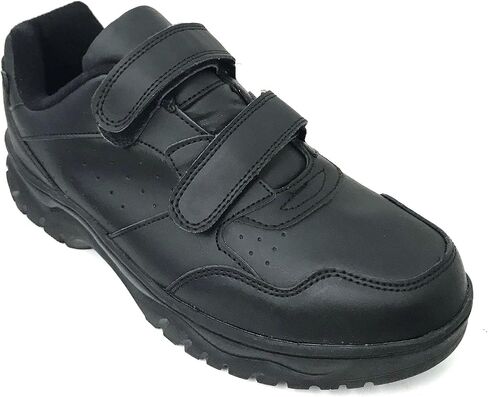 G34S Men's Sneakers Comfort Hook and Loop Work Walking Shoes Width: Wide in Saudi Arabia