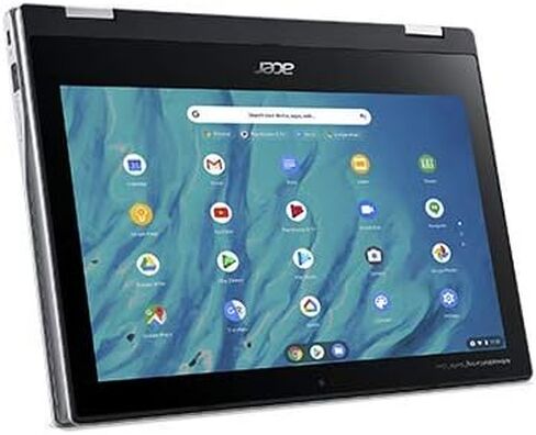 2021 Acer Convertible 2-in-1 Chromebook-11.6 بوصة HD IPS تعمل باللمس، معالج MediaTek ثماني النواة يصل إلى 2.0 جيجا هرتز، ذاكرة وصول عشوائي 4 جيجا بايت، 32 جيجا بايت eMMC SSD، بلوتوث، نظام تشغيل Chrome (متجدد) in Kuwait