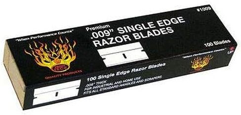 High Teck NO. 9 RAZOR BLADES - 1 BOX (100) - Pt# 1009 in Saudi Arabia