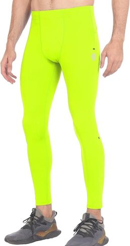 PIQIDIG Workout Leggings Yoga Pants with Pockets - Men Athletic Compression Pants Tights in Saudi Arabia