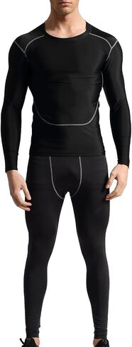 1Bests Men's Atheletic Sports Fitness Sets Running Basketball Gym Training Quick-Drying Breathable Suits in Saudi Arabia