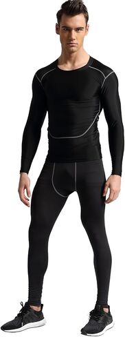 1Bests Men's Atheletic Sports Fitness Sets Running Basketball Gym Training Quick-Drying Breathable Suits in Saudi Arabia