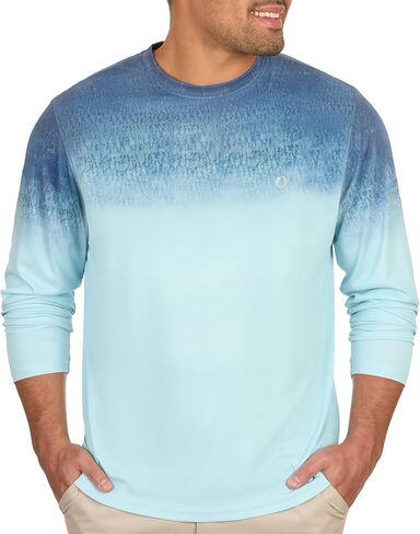 The American Outdoorsman Men's Lightweight UV Sun Protection Long Sleeve Graphic Shirt in Kuwait