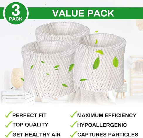 Humidifier Filter A Compatible with Honeywell Humidifier HCM-350 Series, Honeywell Cool Mist Humidifier, HCM710, HEV312W, Filter HAC-504, 4-Pack in Kuwait