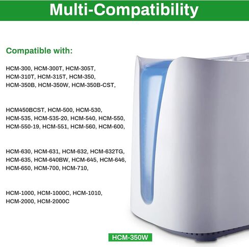 Humidifier Filter A Compatible with Honeywell Humidifier HCM-350 Series, Honeywell Cool Mist Humidifier, HCM710, HEV312W, Filter HAC-504, 4-Pack in Kuwait