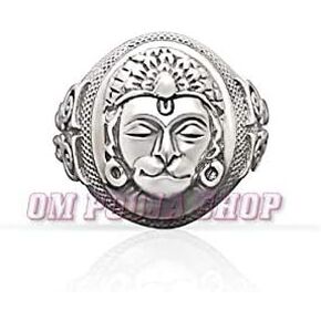 ام بوجا شوب خاتم هانومان من الفضة الخالصة in Kuwait