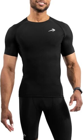 CompressionZ Men's Short Sleeve Compression Shirt - Athletic Base Layer in Kuwait