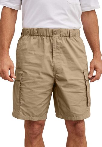 KingSize Men's Big & Tall 8" Moisture Wicking Cargo Shorts in Kuwait