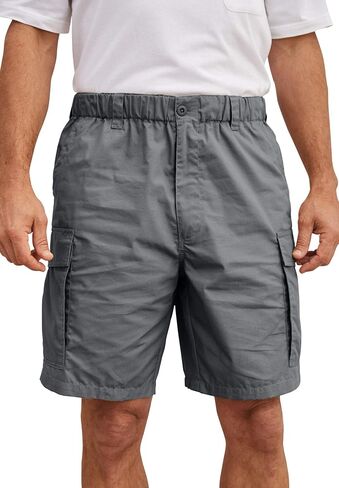 KingSize Men's Big & Tall 8" Moisture Wicking Cargo Shorts in Kuwait