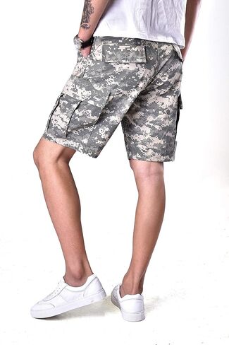 Backbone Mens Army Tactical Military BDU Shorts Work Fishing Camping Casual Camouflage Cargo Shorts in Saudi Arabia