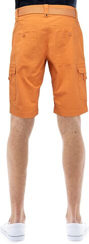 X RAY Mens Stretch Comfort Tactical Cargo Shorts 12.5" Inseam Knee Length Classic Fit Multi Pocket in Kuwait