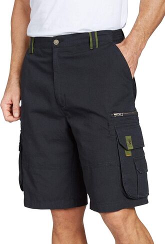 Boulder Creek by Kingsize Men's Big & Tall Ripstop Cargo Shorts in Kuwait