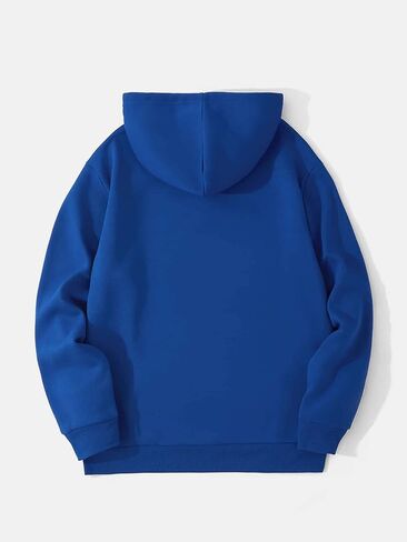 SHENHE Men's Graphic Drawstring Pullover Hoodies Long Sleeve Hooded Sweatshirt Tops in Kuwait