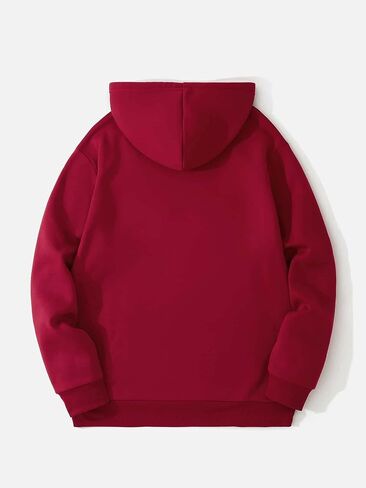 SHENHE Men's Graphic Drawstring Pullover Hoodies Long Sleeve Hooded Sweatshirt Tops in Kuwait