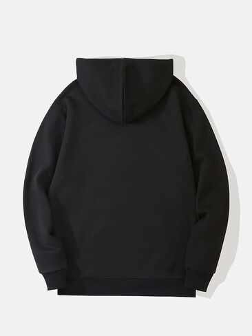 SHENHE Men's Graphic Drawstring Pullover Hoodies Long Sleeve Hooded Sweatshirt Tops in Kuwait