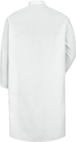 Red Kap Men's Snap-Front Spun Polyester Butcher Coat in Saudi Arabia