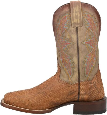 Dan Post Men's Dry Gulch Python Exotic Boot Wide Square Toe in Saudi Arabia