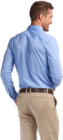 قميص Rhone Commuter Dress للرجال، مقاس نحيف، مريح، مطاط بأربعة اتجاهات، تحرير التجاعيد، مضاد للرائحة in Kuwait