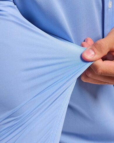 قميص Rhone Commuter Dress للرجال، مقاس نحيف، مريح، مطاط بأربعة اتجاهات، تحرير التجاعيد، مضاد للرائحة in Kuwait