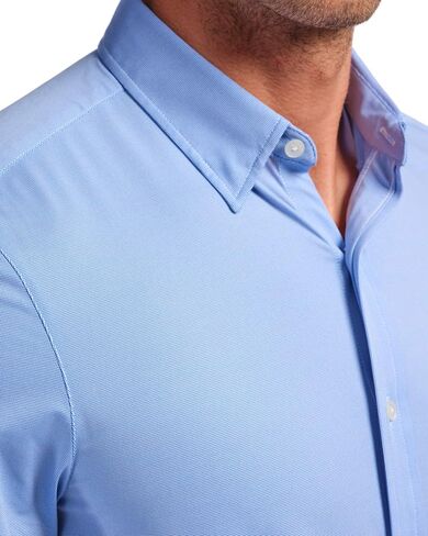قميص Rhone Commuter Dress للرجال، مقاس نحيف، مريح، مطاط بأربعة اتجاهات، تحرير التجاعيد، مضاد للرائحة in Kuwait