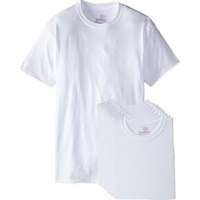 Hanes Men's 6-Pack Plus 2 Free Crew T-Shirts in Saudi Arabia