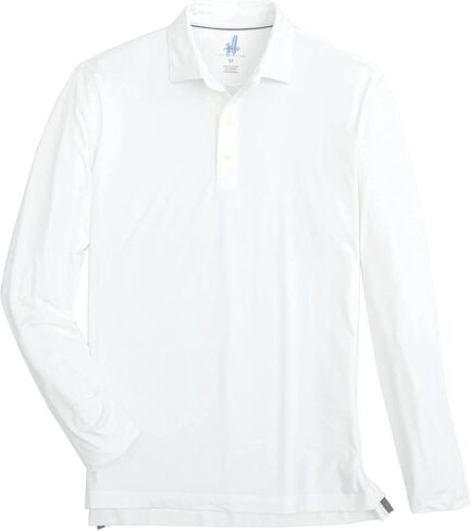 johnnie-O Featherweight Long Sleeve Performance Polo - Swing in Saudi Arabia