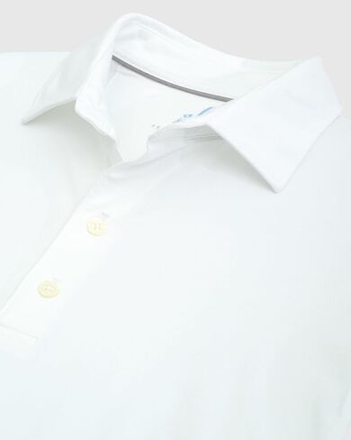 johnnie-O Featherweight Long Sleeve Performance Polo - Swing in Saudi Arabia
