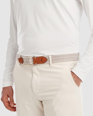 johnnie-O Featherweight Long Sleeve Performance Polo - Swing in Saudi Arabia