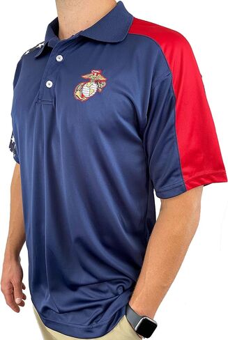 AE Sport Marine Corps Patriotic Polo USMC Blue in Saudi Arabia
