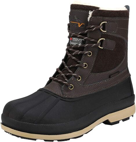 NORTIV 8 Men's Waterproof Winter Snow Boots in Kuwait