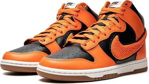 Nike Mens Dunk High DR8805 002 Chenille - Safety Orange - Size 10 in Saudi Arabia