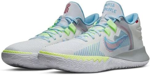Nike Mens Kyrie Flytrap V White/Sweet-Beet-Grey Fog Size 10.5 in Saudi Arabia