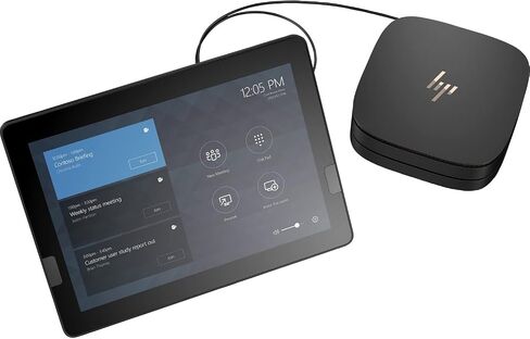 HP Elite Slice G2 Desktop Computer - Intel Core i5 7th Gen i5-7500T Quad-core (4 Core) 2.70 GHz - 8 GB RAM DDR4 SDRAM - 128 GB SSD - Ultra Small - Sparkle Black - Windows 10 IoT Enterprise 64-bit - In in Saudi Arabia