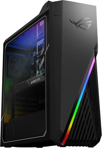 ROG Strix GA15DH Gaming Desktop PC, AMD Ryzen 7 3800X, GeForce RTX 2070 SUPER, 16GB DDR4 RAM, 512GB PCIe SSD + 1TB HDD, Wi-Fi 5, Windows 10 Home, GA15DH-AH772 in Saudi Arabia