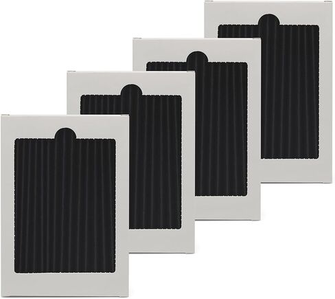 مرشحات الكربون المنشط المتوافقة مع فريجيدير باولترا بيور إير ألترا وإلكترولوكس EAFCBF - استبدال فلتر هواء الثلاجة لفلتر هواء فريجيدير وفلتر ثلاجة إلكترولوكس 242047801 242047804 242047801 242047804 241754001 SCPUREAIR in Kuwait