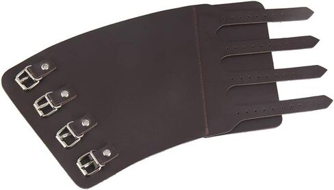 Colaxi Medieval Mens Pu Leather Gauntlet Wristband Guard Bracelet Arm Cuff in Kuwait