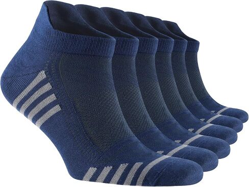 Bamboo Ankle Socks with back Heel Tab for Men Low Cut Cool Comfort Fit Athletic Performance 6 pair pack in Saudi Arabia