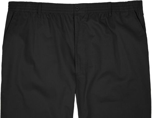 Falcon Bay Big & Tall Men's Casual Twill Pants Full Elastic Waist in Saudi Arabia