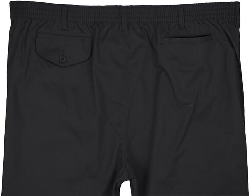 Falcon Bay Big & Tall Men's Casual Twill Pants Full Elastic Waist in Saudi Arabia