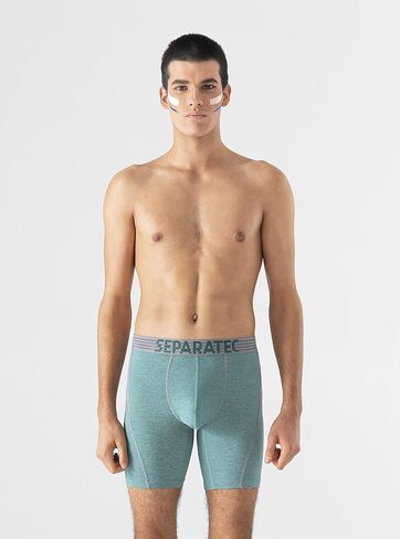 Separatec Men's Dual Pouch Underwear Moisture Wicking 8" Active Performance Boxer Briefs 2-3 Pack in Saudi Arabia