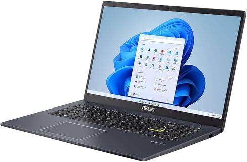 كمبيوتر محمول ASUS L510 مقاس 15.6 بوصة FHD فائق النحافة للأعمال، معالج Intel Celeron N4020، ذاكرة الوصول العشوائي DDR4 سعة 4 جيجابايت، eMMC سعة 64 جيجابايت، 802.11AC WiFi، بلوتوث، مكتب 365 لمدة عام، Windows 11 Pro S، كابل تمديد BROAG in Kuwait