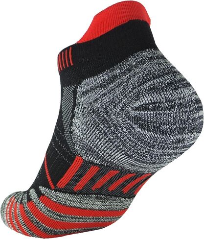 Bauvale Men's and Women's Anti Blister Odor Control Cushioned Ankle Low Cut Sneaker Running and Cycling Socks in Kuwait
