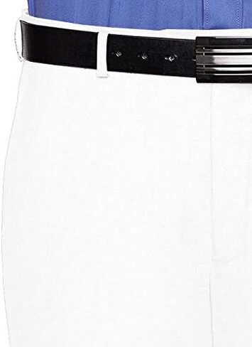 RGM Mens Slim fit Dress Pants Flat-Front - Modern Formal Business Wrinkle Free No Iron in Kuwait